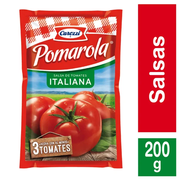 SALSA DE TOMATE POMAROLA 200GRX24