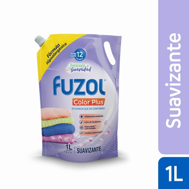 FUZOL SUAVIZANTE COLOR PLUS DP 12X1000ML