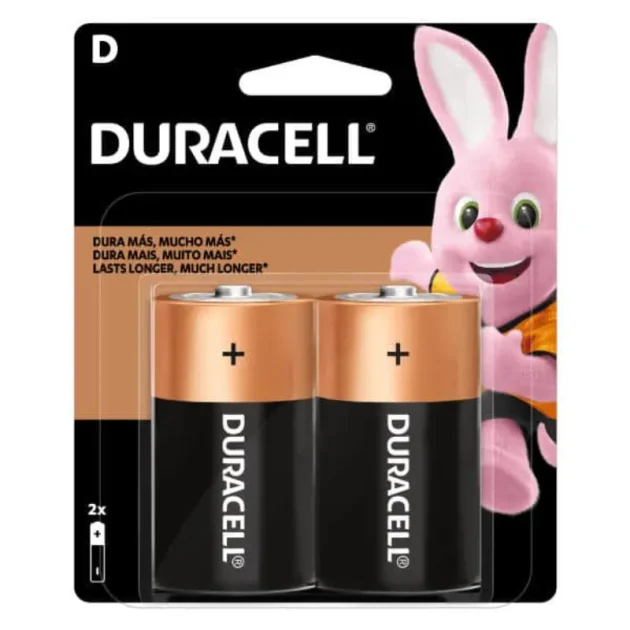 PILA DURACELL D 2X6