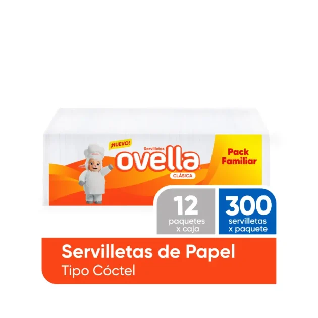 SERV.OVELLA COCTEL 300UNX12